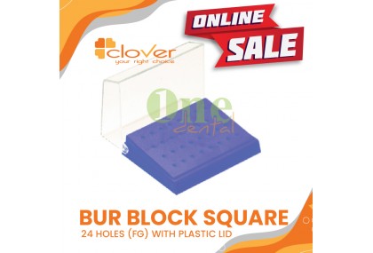 Bur Block, Square 24 Holes